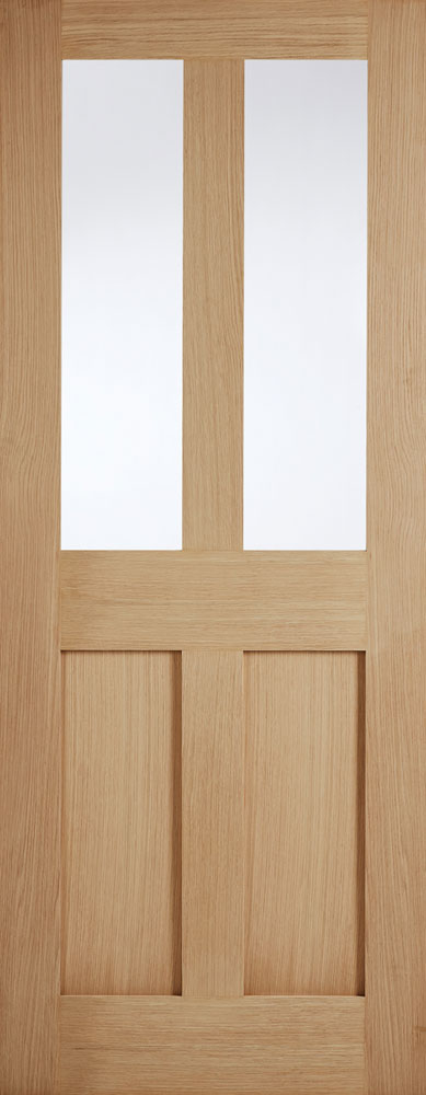 LPD Pre-finished Oak London Clear Glazed