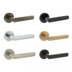 Atlantic S42R Status Carolina on Round Rose Door Handle Pack