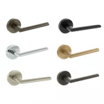 Atlantic S43R Status Alabama on Round Rose Door Handle Pack