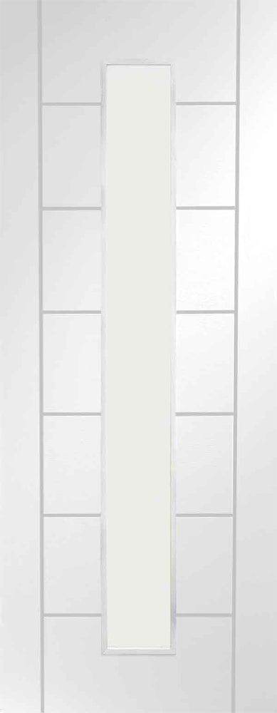 XL Joinery White Primed Palermo 1L Clear Glazed